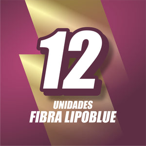 12 UNIDADES FIBRA LIPOBLUE