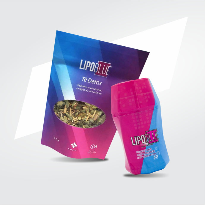 RUTINA DETOX . TE+LIPOBLUE